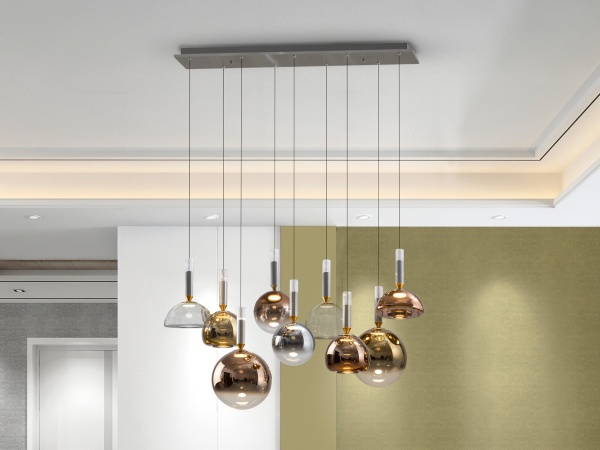 Charlize Люстра 9L разноцветная от интернет-магазина IDODOM.RU