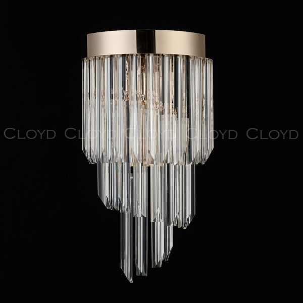 Бра Cloyd EVOLUTE-C W3 / выс. 52 см - золото (арт.20418) от интернет-магазина IDODOM.RU