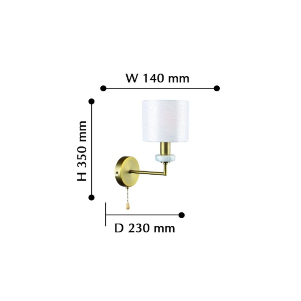 Настенный светильник Marbella от интернет-магазина IDODOM.RU