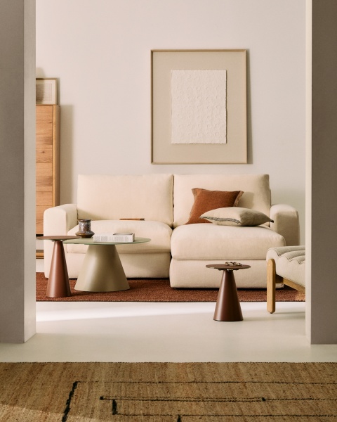 Alea 3-местный модульный диван с правым шезлонгом и съемным чехлом 220 см от интернет-магазина IDODOM.RU