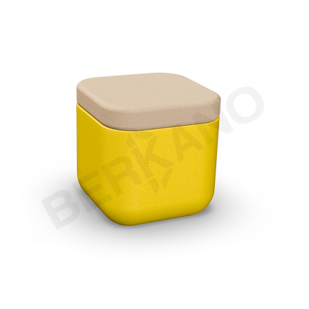 Пуф Grace Yellow, Bone Brown
