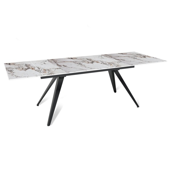 Стол раскладной Asti (160+40+40), керамика глянцевая Top Pandora от интернет-магазина IDODOM.RU