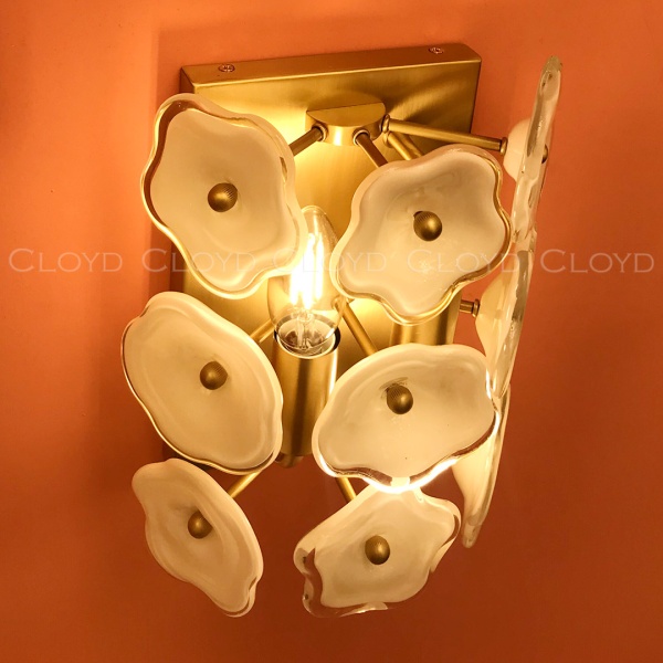 Бра Cloyd EFIOPIA W2 / выс. 28 см - латунь (арт.20393) от интернет-магазина IDODOM.RU