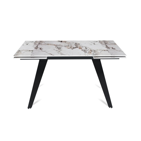 Стол раскладной Rhein (140+40+40), керамика глянцевая Pandora от интернет-магазина IDODOM.RU