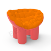 Кресло SLON Chili Red, Orange