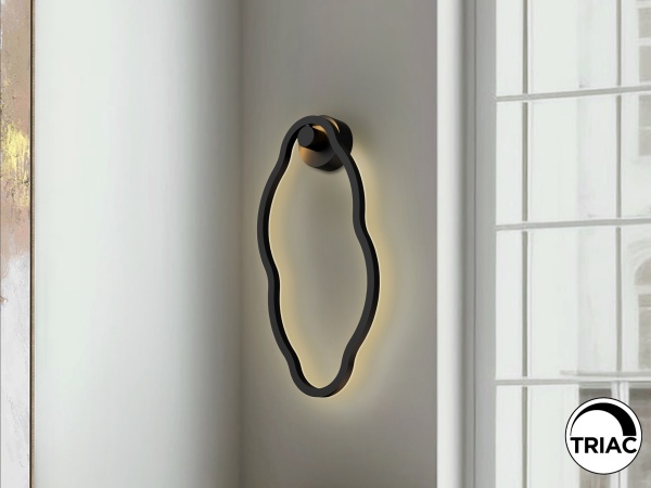 Настенный светильник Tono черный от интернет-магазина IDODOM.RU