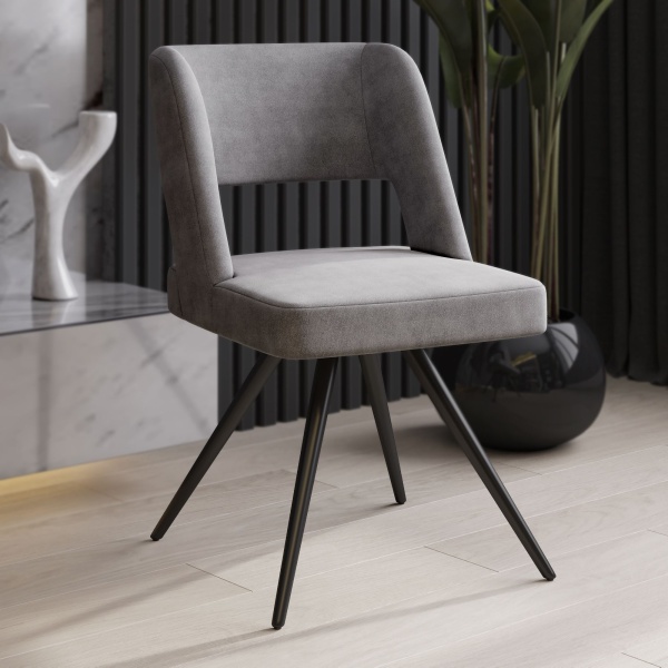 Стул Molly, ткань темно-серый от интернет-магазина IDODOM.RU