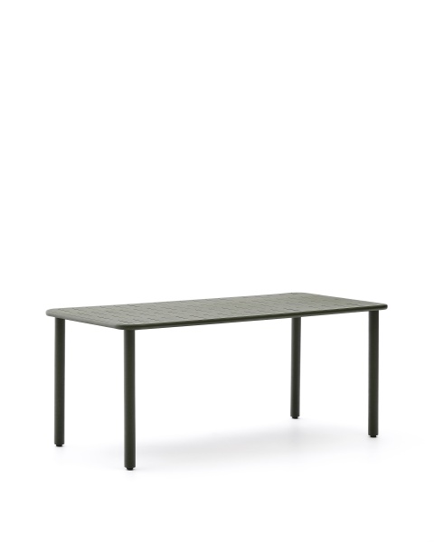 Уличный стол Brai из оцинкованной стали зелёного цвета 180 x 90 см от интернет-магазина IDODOM.RU