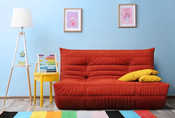 Диван ДеФранс™️ прямой 2-х местный - Эконом микровелюр