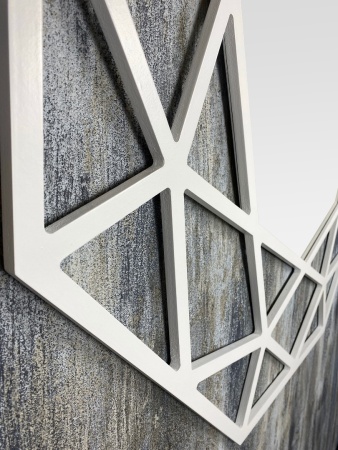 Зеркало Tissue White от интернет-магазина IDODOM.RU