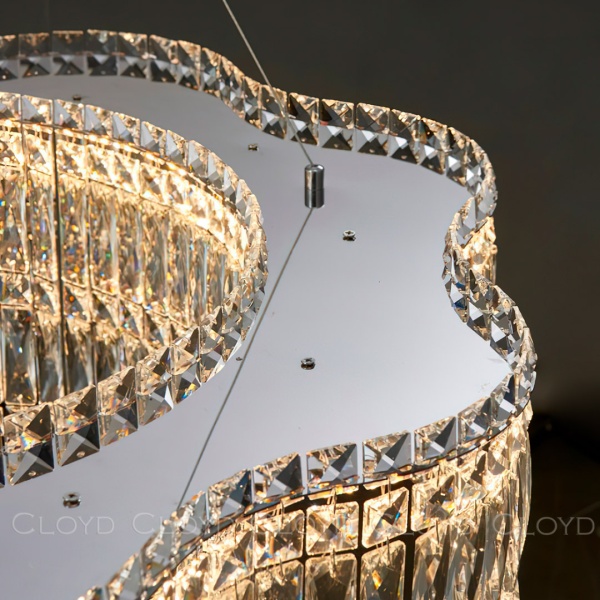 Люстра Cloyd ANTREA-B C1 / Ø50 см - хром (арт.11626) от интернет-магазина IDODOM.RU