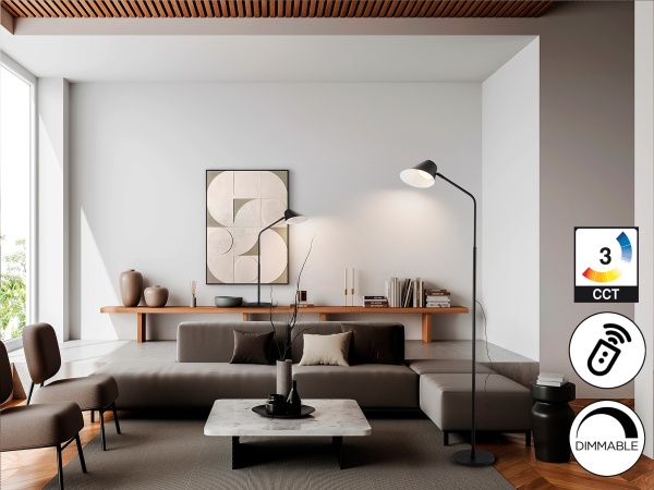 Esino Торшер 1L черный от интернет-магазина IDODOM.RU