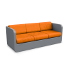 Диван Grace с подушками Graphite, Orange