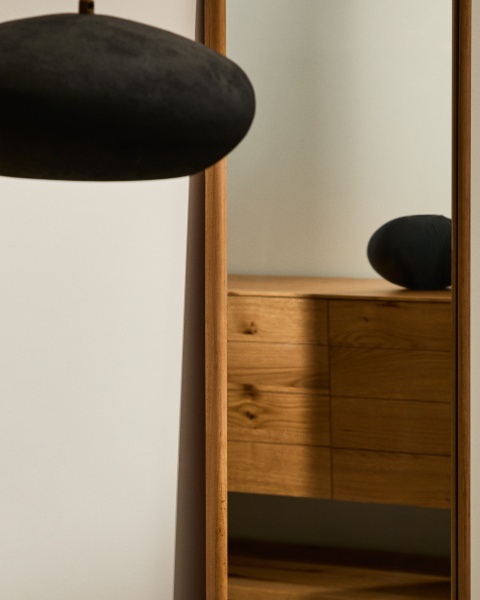 Зеркало Milsa в раме из тикового дерева 54 x 154 см от интернет-магазина IDODOM.RU