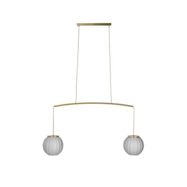 Люстра Mei Movil 2 золотой от интернет-магазина IDODOM.RU