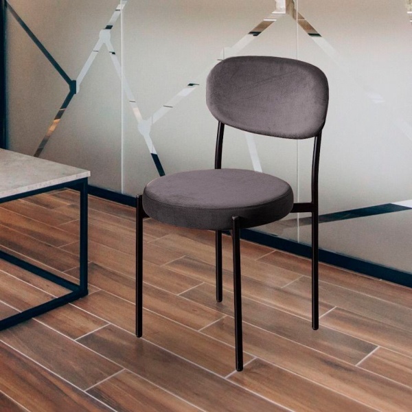 Стул Mason, бархат серый 27 от интернет-магазина IDODOM.RU