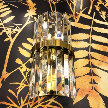 Бра Cloyd MILLOM-A W2 / выс. 32 см - латунь (арт.20150) от интернет-магазина IDODOM.RU