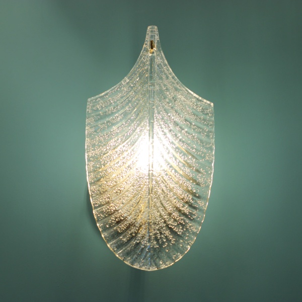 Бра Cloyd BONGA-A W1 / выс. 29 см - золото - бесцвет. стекло (арт.20182) от интернет-магазина IDODOM.RU