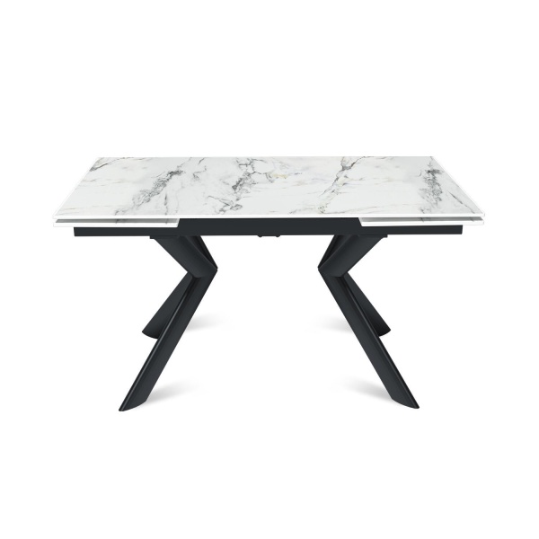 Стол раскладной Bridge (140+40+40), керамика глянцевая Ice Jade от интернет-магазина IDODOM.RU