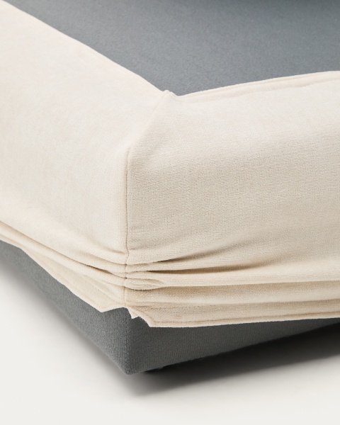 Чехол на подставку для ног из синели Alea 90 x 90 см от интернет-магазина IDODOM.RU