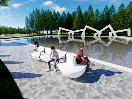 Разделитель для скамейки Urban Armrest от интернет-магазина IDODOM.RU