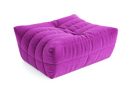 Пуф ДеФранс™️ 90/70 - Mistral шенилл