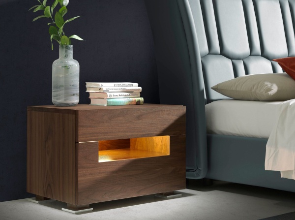 Прикроватная тумбочка MB1709NS /7065 с подсветкой от интернет-магазина IDODOM.RU