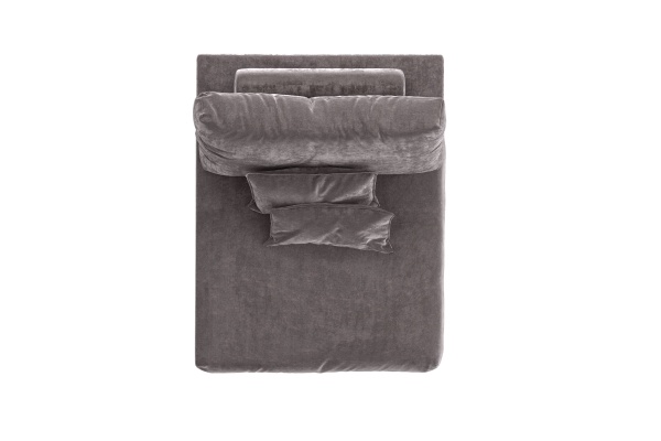 Модуль диван Элизиум со спинкой - Эконом микровелюр