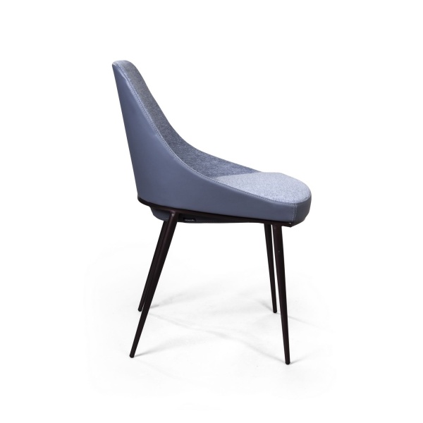 Стул Vincent, велюр комби серый от интернет-магазина IDODOM.RU