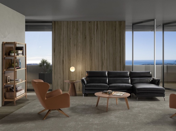 Поворотное кресло из искусственной кожи SF-801E /5038 от интернет-магазина IDODOM.RU