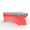 Скамейка X-seat Arc Chili Red, Gray