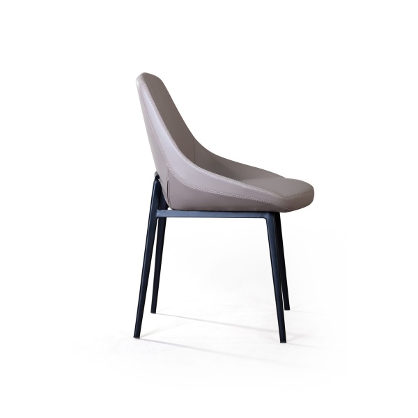 Стул Oscar, экокожа soft touch светло-серый от интернет-магазина IDODOM.RU