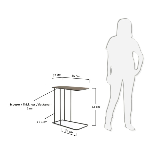 Столик Vertig G медный от интернет-магазина IDODOM.RU