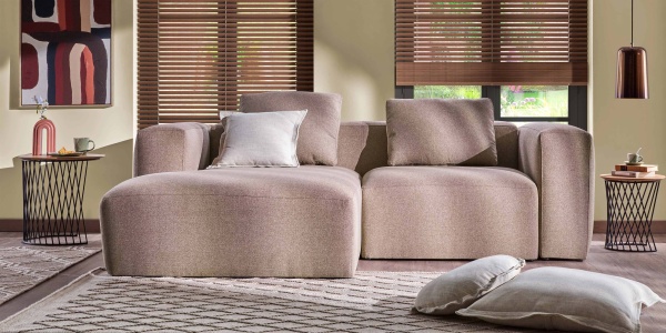 Ковер прямоугольный Sybil 160x230 бежевый от интернет-магазина IDODOM.RU