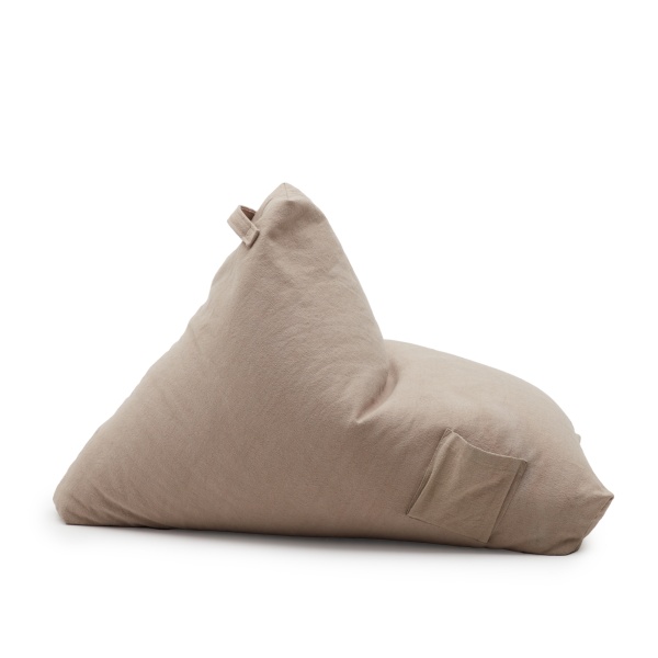 Calu Бежевый пуф из 100 % хлопка от интернет-магазина IDODOM.RU