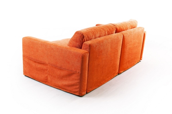 Island диван рогожка оранжевый от интернет-магазина IDODOM.RU