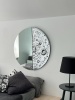 Зеркало Luna Silver от интернет-магазина IDODOM.RU