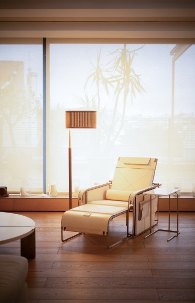 Торшер Autumn орех/латунь от интернет-магазина IDODOM.RU