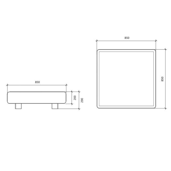 Журнальный стол Candy 85 от интернет-магазина IDODOM.RU