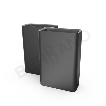 Кашпо Vittorio 80 D Coal Black
