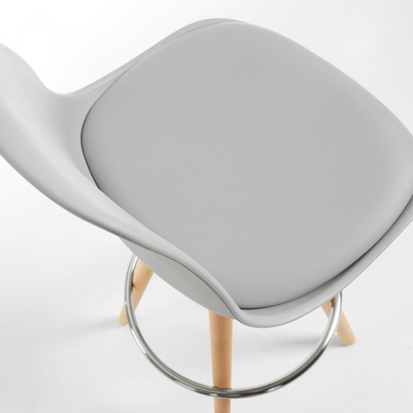 Барный стул Stag серый от интернет-магазина IDODOM.RU