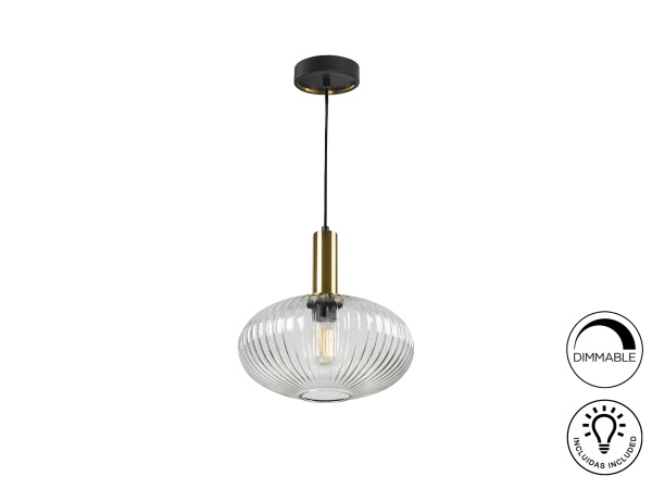 Подвесной светильник Norma 1L прозрачный от интернет-магазина IDODOM.RU