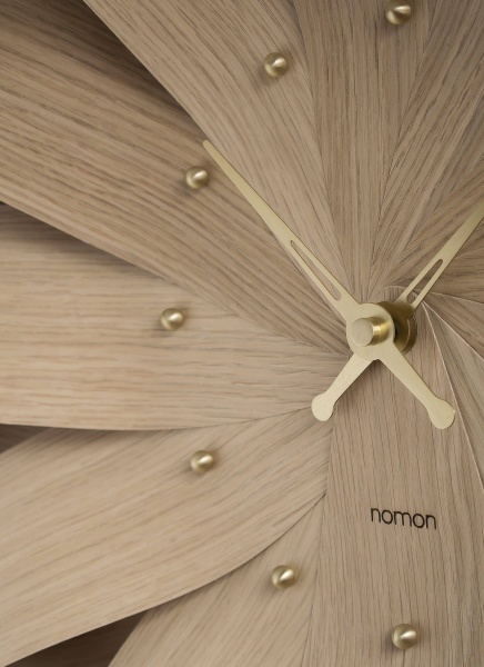 Часы Nomon Brisa орех / стрелки и циферблат из латуни от интернет-магазина IDODOM.RU