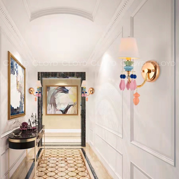 Бра Cloyd LOTTIE-A W1 - цветная керамика (арт.20292) от интернет-магазина IDODOM.RU