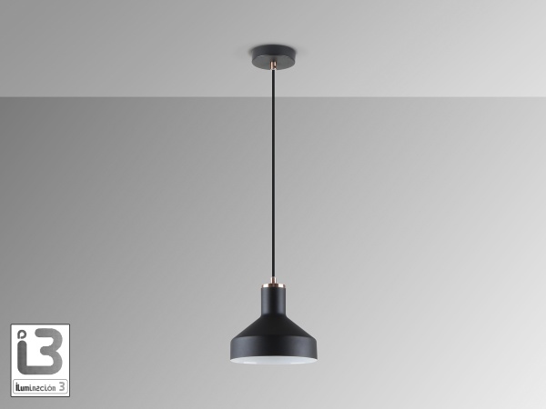 Irias Подвесной светильник 1L черный-медный от интернет-магазина IDODOM.RU