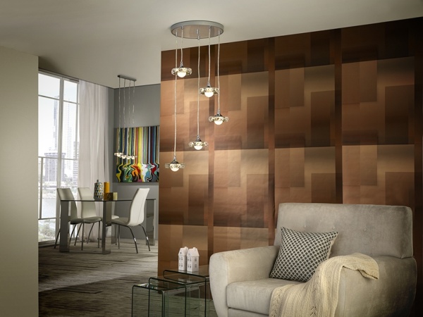 Подвесной светильник Suria 5L LED от интернет-магазина IDODOM.RU