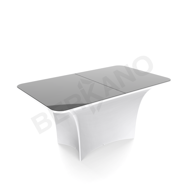 Стол Oasis со стеклом Snow White