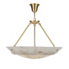Люстра Cloyd TELEMACH C6 / Ø60 см - алебастр - латунь (арт.12347) от интернет-магазина IDODOM.RU