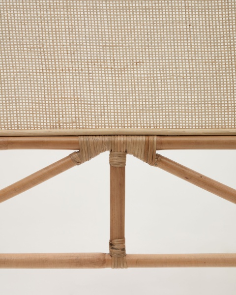 Quiterie Изголовье из ротанга с натуральной отделкой 90 см от интернет-магазина IDODOM.RU