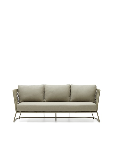 Saconca 3-местный садовый диван бежевый от интернет-магазина IDODOM.RU